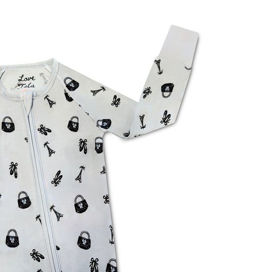 Paris Pajama Onesie