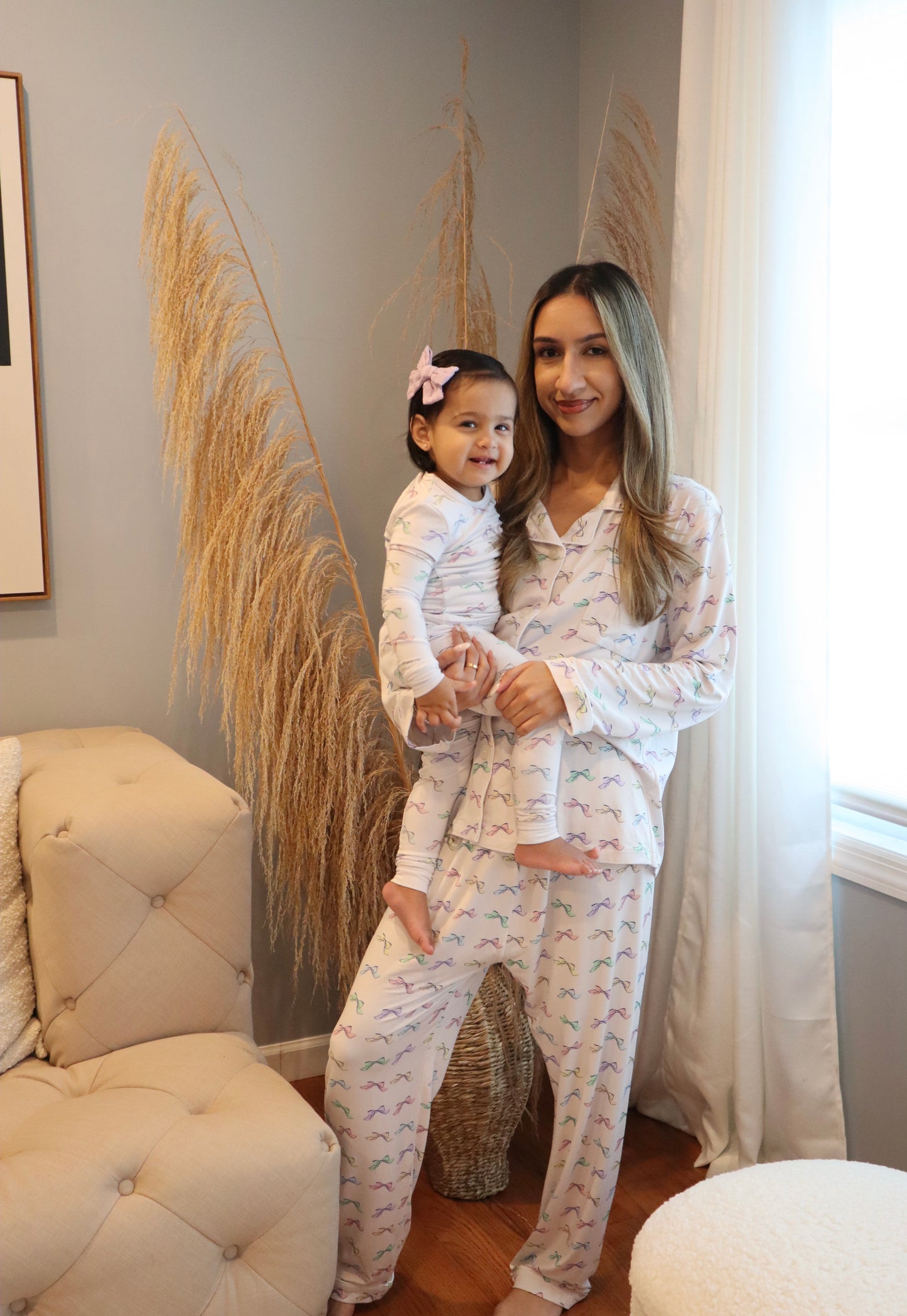Pastel Bow Women's Pajamas
