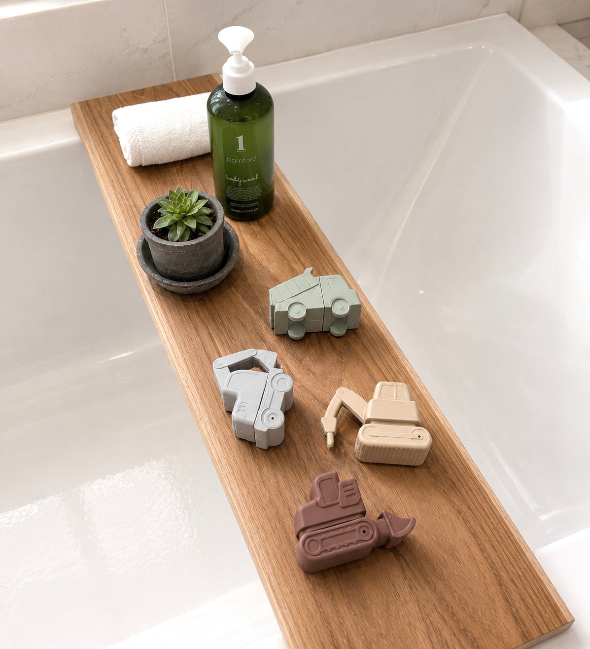 Mold Free Vehicle Bath Play Set