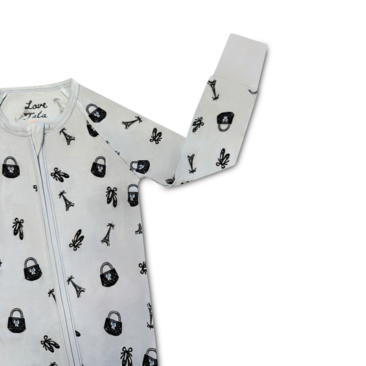 Paris Pajama Onesie