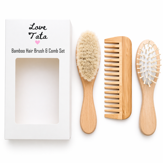 Love Tata 3-Piece Brush Set