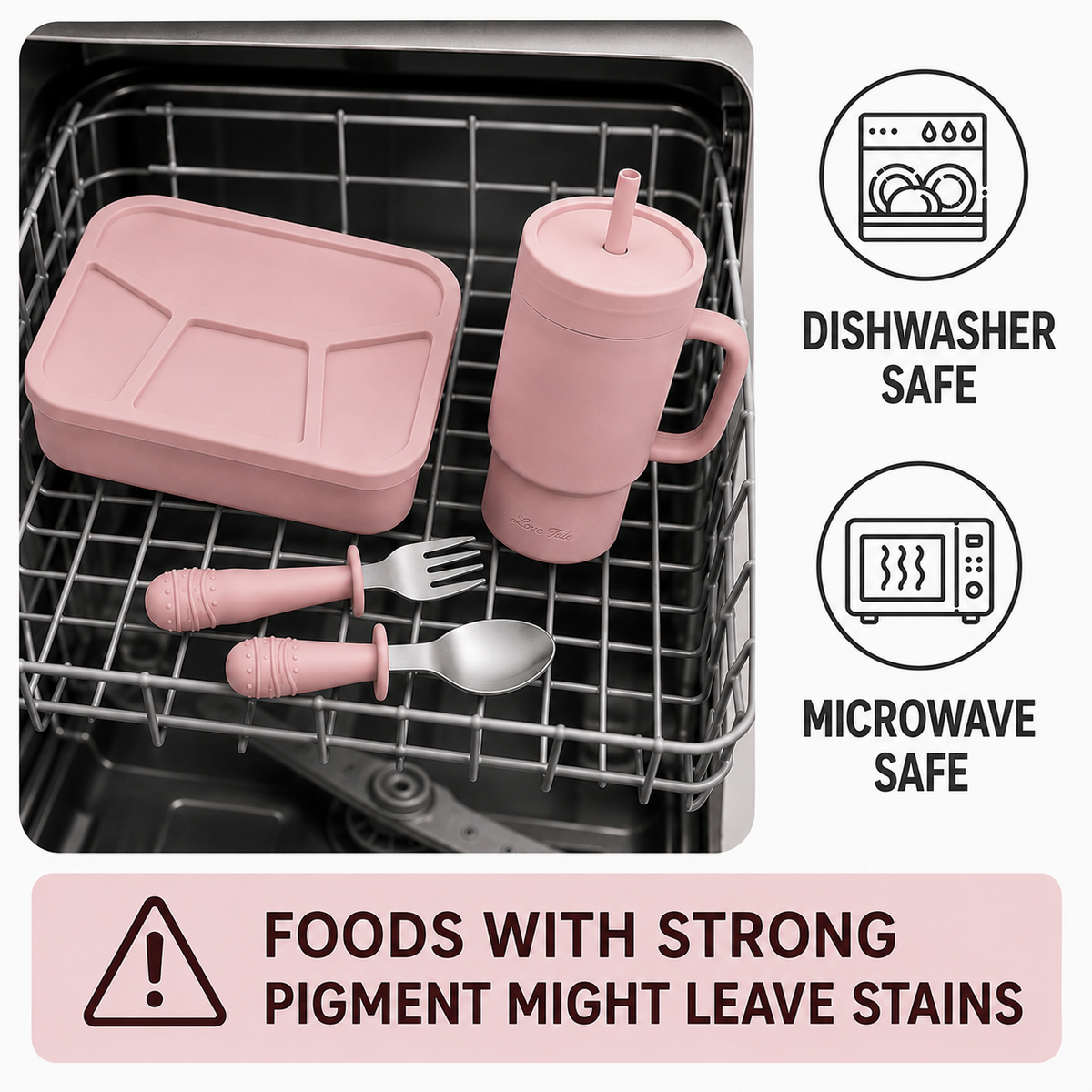 Silicone Bento 4 Piece Lunch Box Set