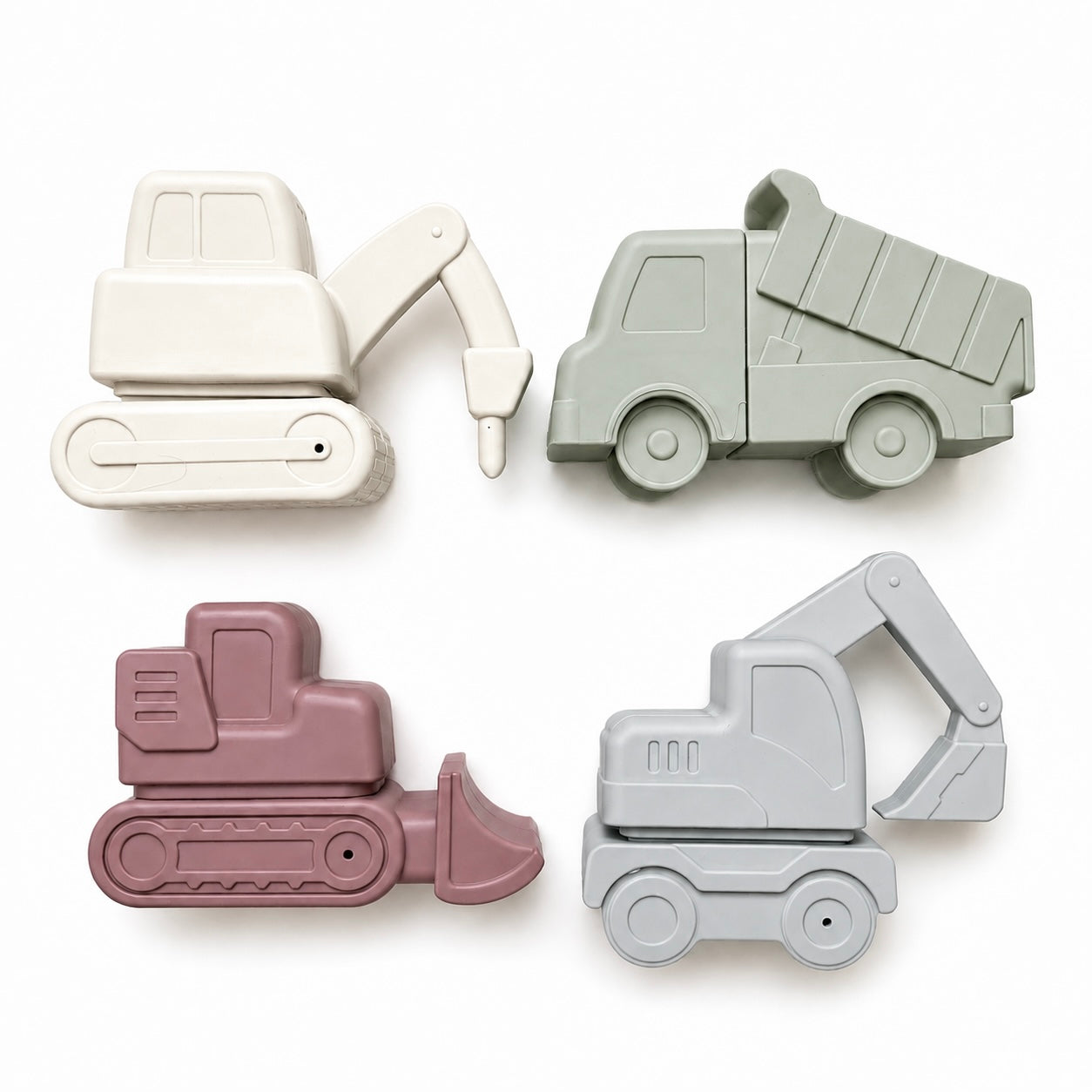 Mold Free Vehicle Bath Play Set