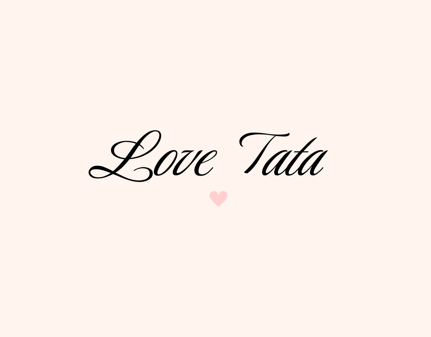 Love Tata Gift Card